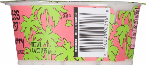 Harmless Harvest® Organic Dairy-Free Strawberry Yogurt Alternative Perspective: right