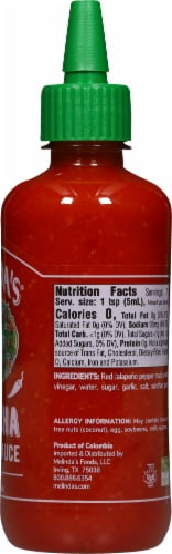 Melinda's® Sriracha Hot Sauce Perspective: right