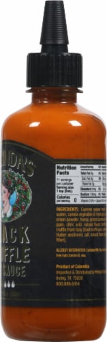 Melinda's® Black Truffle Hot Sauce Perspective: right