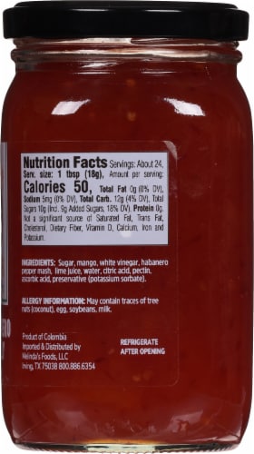 Melinda's® Mango Habanero Whole Fruit Preserve Perspective: right