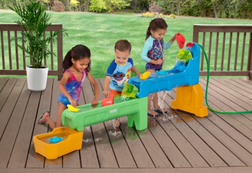 Simplay3 Rushing River Falls Water Play Table Perspective: right