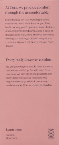 Cora™ Organic Cotton Ultra Thin Liners Perspective: right