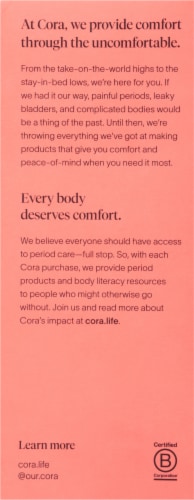 Cora™ Organic Cotton Ultra Thin Pads Perspective: right