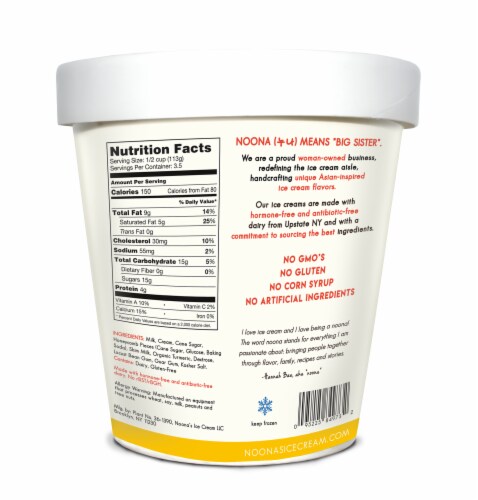 Noona's Turmeric Honeycomb Ice Cream - 5 pints Perspective: right
