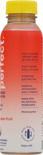 Lemon Perfect® Strawberry Passion Fruit Cold-Pressed Lemon Water Perspective: right