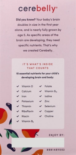Cerebelly 11+ Months Baby Food Pouch Vareity Pack Perspective: right