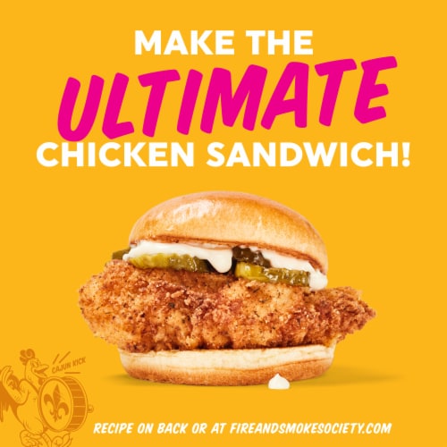 Fire & Smoke Society® Chica Licka Bam Bam® Chicken Crispy Coating Perspective: right