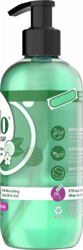 Gelo Cucumber Melon & Jasmine Flower Liquid Gel Hand Soap Perspective: right