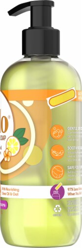 Gelo Lemon Basil & Geranium Liquid Gel Hand Soap Perspective: right