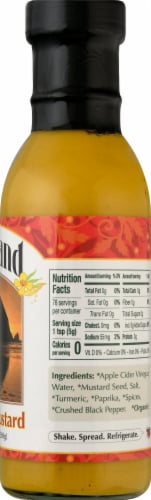 Portland Organic Gluten Free Mustard Perspective: right