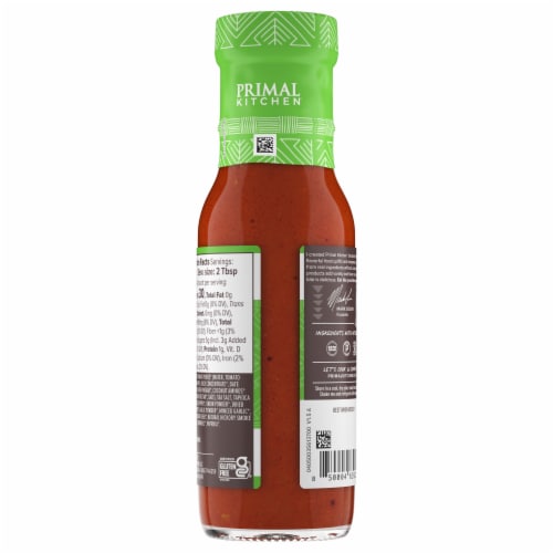 Primal Kitchen Classic BBQ Sauce Organic And Unsweetened 8.5 oz