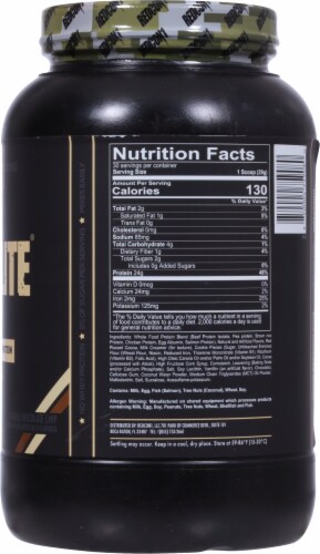Redcon1  MRE Lite Animal Based Protein   Oatmeal Chocolate Chip Perspective: right