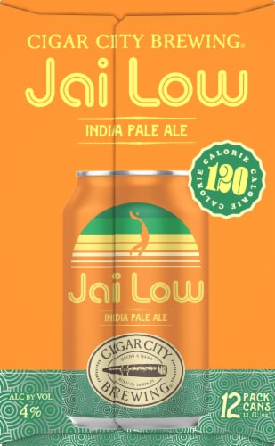Cigar City Brewing Jai Low IPA Perspective: right