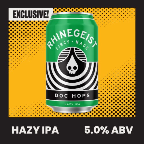 Rhinegeist Hop Box Hoppy Craft Beer Variety Pack Perspective: right