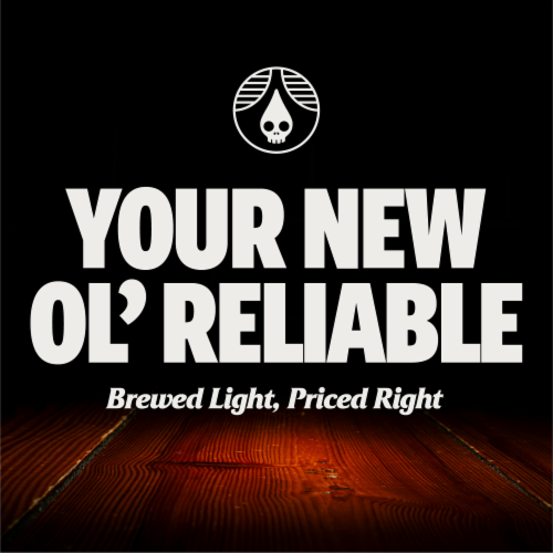 Rhinegeist Cincy Light Lager Craft Beer Perspective: right