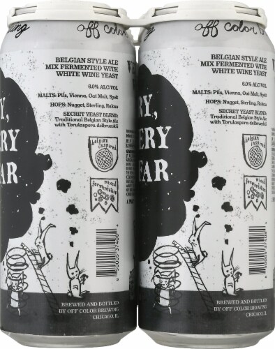 Off Color Brewing Very Very Far Belgian Style Ale Perspective: right