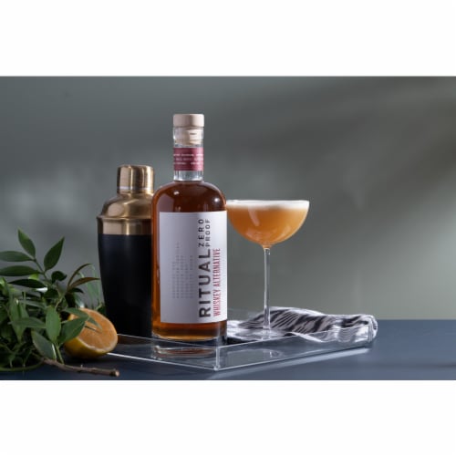 Ritual Zero Proof Non-Alcoholic Whiskey Perspective: right