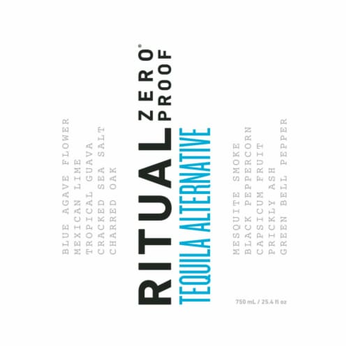 Ritual Zero Proof Non-Alcoholic Tequila Perspective: right