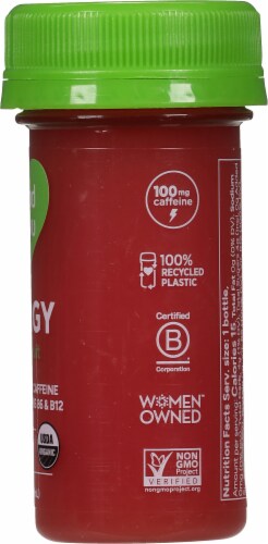 So Good So You Organic Passionfruit Energy Cold-Pressed Juice Shot Perspective: right