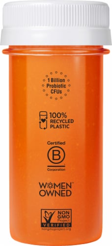 So Good So You® Happy Blood Orange Guava Probiotic Juice Shot Perspective: right