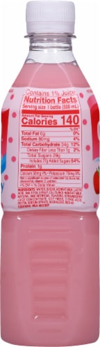 Calpico® Strawberry Non-Carbonated Beverage Perspective: right