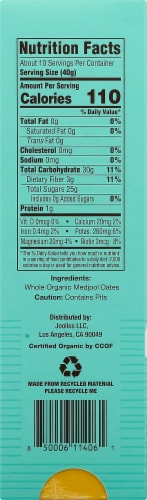 Joolies Organic Whole Medjool Dates Perspective: right