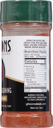 Gibsons® Blackened Seasoning Perspective: right