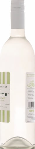 Pompette Cucumber Lime Hard Sparkling Water Single Bottle Perspective: right