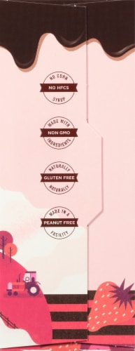 SMASHMALLOW SmashCrispy Dipped Strawberries & Cream Marshmallow Rice Treats Perspective: right