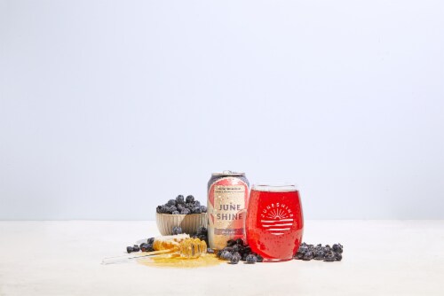 JuneShine Acai Berry Hard Kombucha Perspective: right
