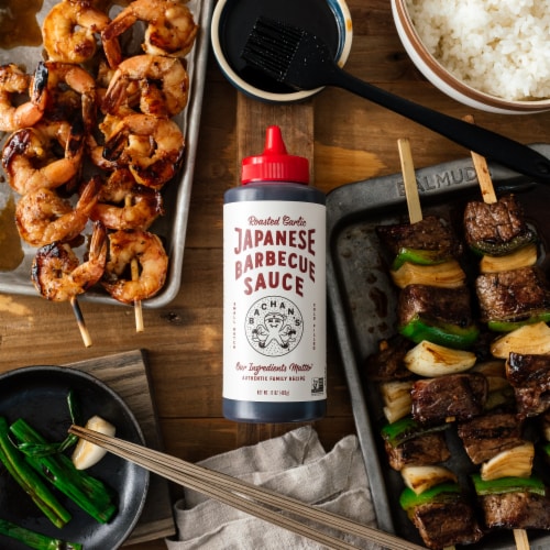 Bachan's® Roasted Garlic Japanese BBQ Sauce Perspective: right