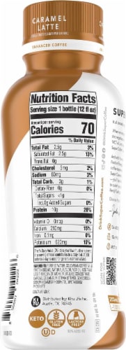 Super Coffee® Caramel Enhanced Coffee Drink Perspective: right