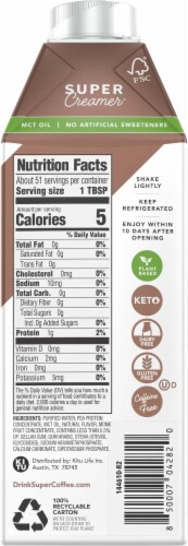 Super Creamer® Toasted Hazelnut Creamer Perspective: right