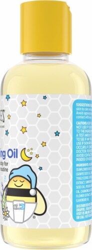 Zarbee's® Naturals Baby Calming Massage Oil Perspective: right