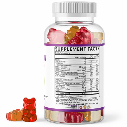 Havasu Multivitamin Gummies for Kids Perspective: right