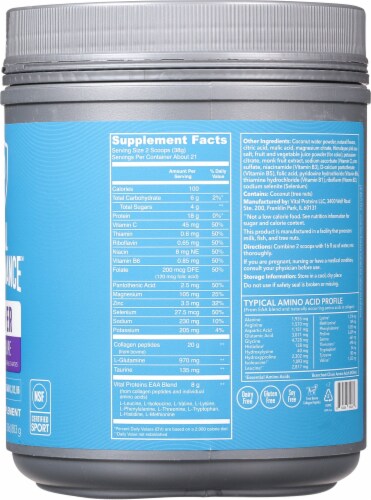 Vital Performance™ Lemon Grape Recover Powder Perspective: right