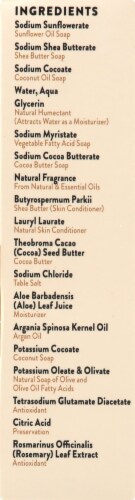 Peet Bros. Argan And Sandalwood Shea Butter Bar Soap Perspective: right