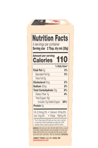 Junket® Dark Chocolate Gelato Mix Perspective: right