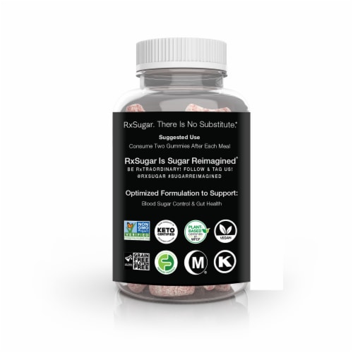 RxSugar® Blood Sugar Control & Gut Health Gummies Pro Perspective: right