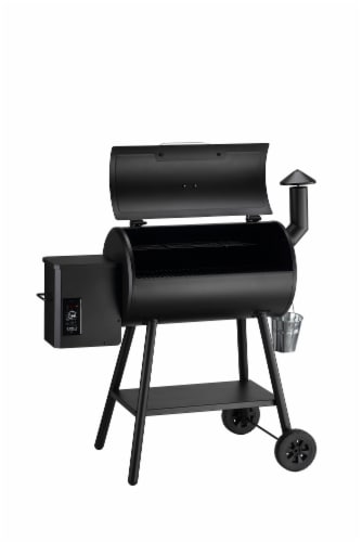 Z Grills 550B2 Wood Pellet Grill Perspective: right