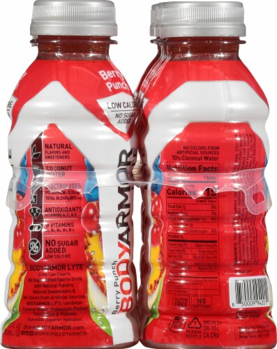 BODYARMOR Berry Punch Lyte Sports Drink Perspective: right