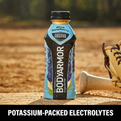 BODYARMOR SuperDrink® Blue Raspberry Sports Drink Perspective: right