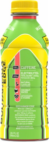 BodyArmor Edge™ Watermelon Wave Hydration + Caffeine Sports Drink Bottle Perspective: right