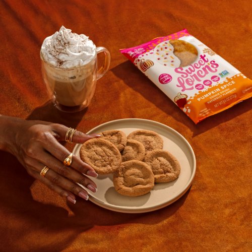 Sweet Loren's® Gluten Free Pumpkin Spice Cookie Dough Perspective: right