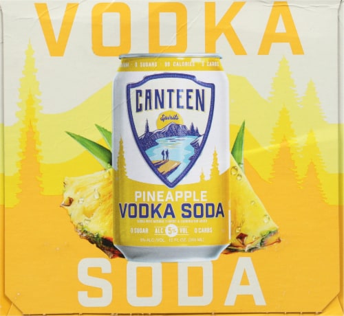 Canteen Spirits Pineapple Vodka Soda Perspective: right