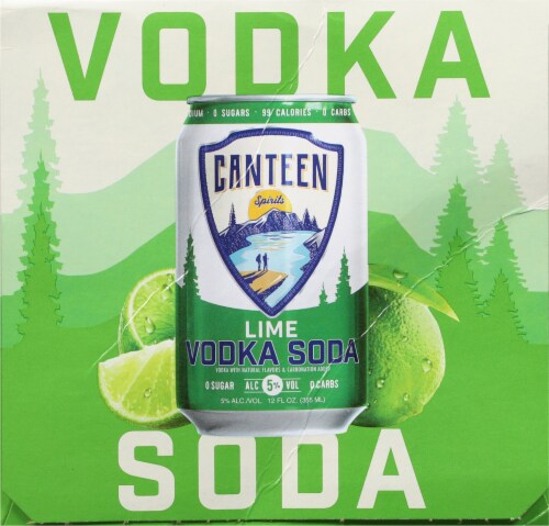 Canteen Spirits Lime Vodka Soda Perspective: right