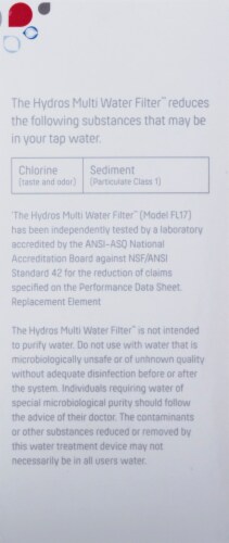 Hydros® Multi Filter Replacements Perspective: right