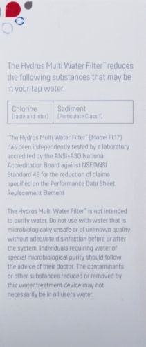 Hydros® Multi Filter Replacements Perspective: right