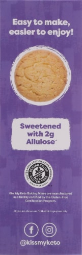 Kiss My Keto Shortbread Cookie Baking Mix Perspective: right