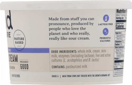 Good Culture® Lactose Free Sour Cream Perspective: right